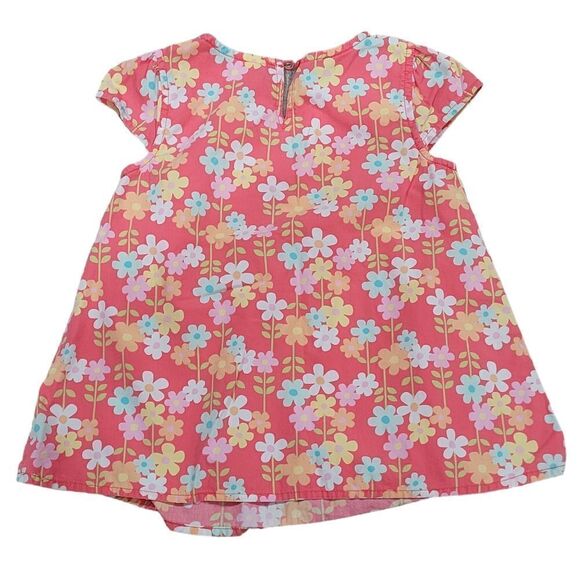 Gymboree floral button front  dress 4 - Picture 4 of 4
